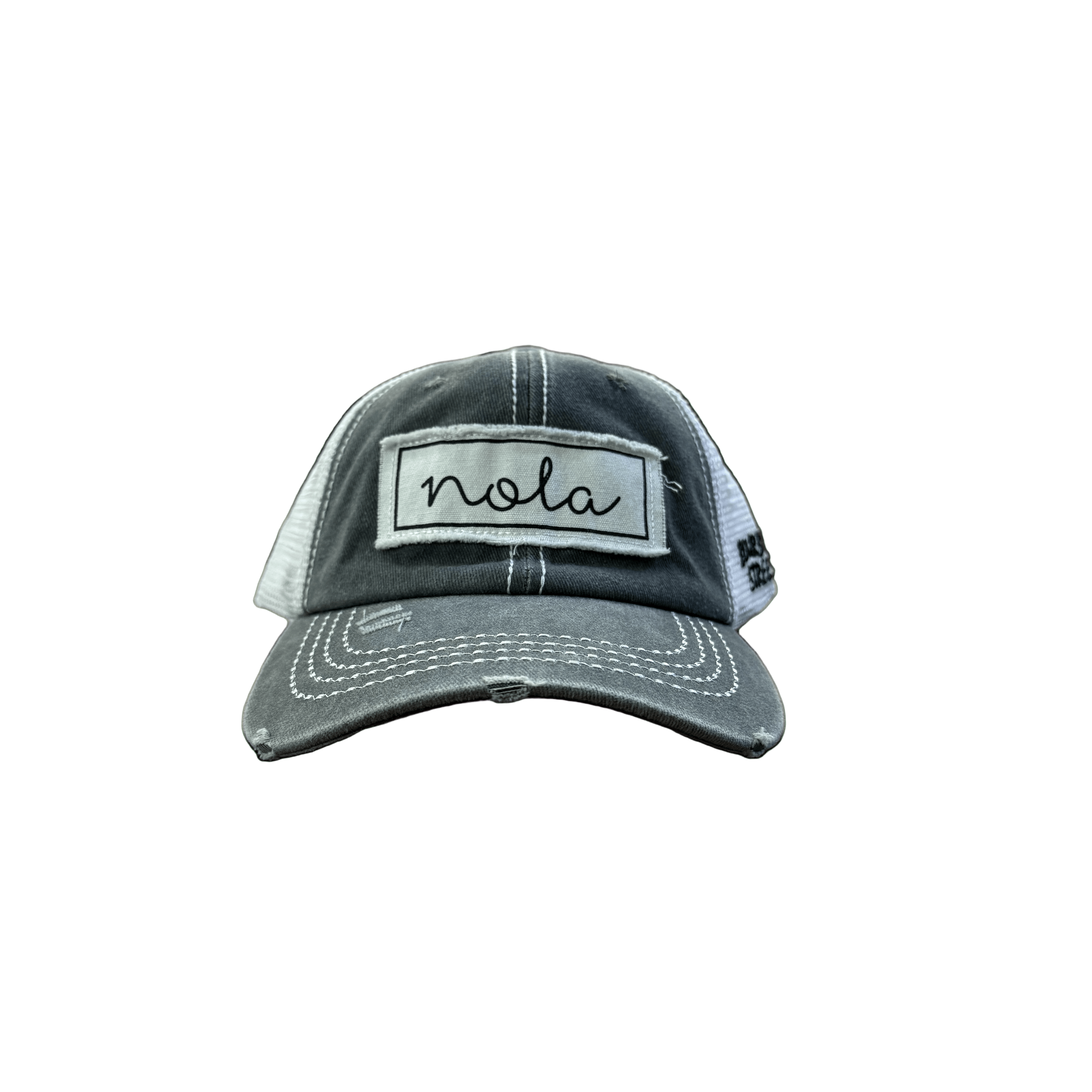 NOLA Patch Trucker Cap - Grey