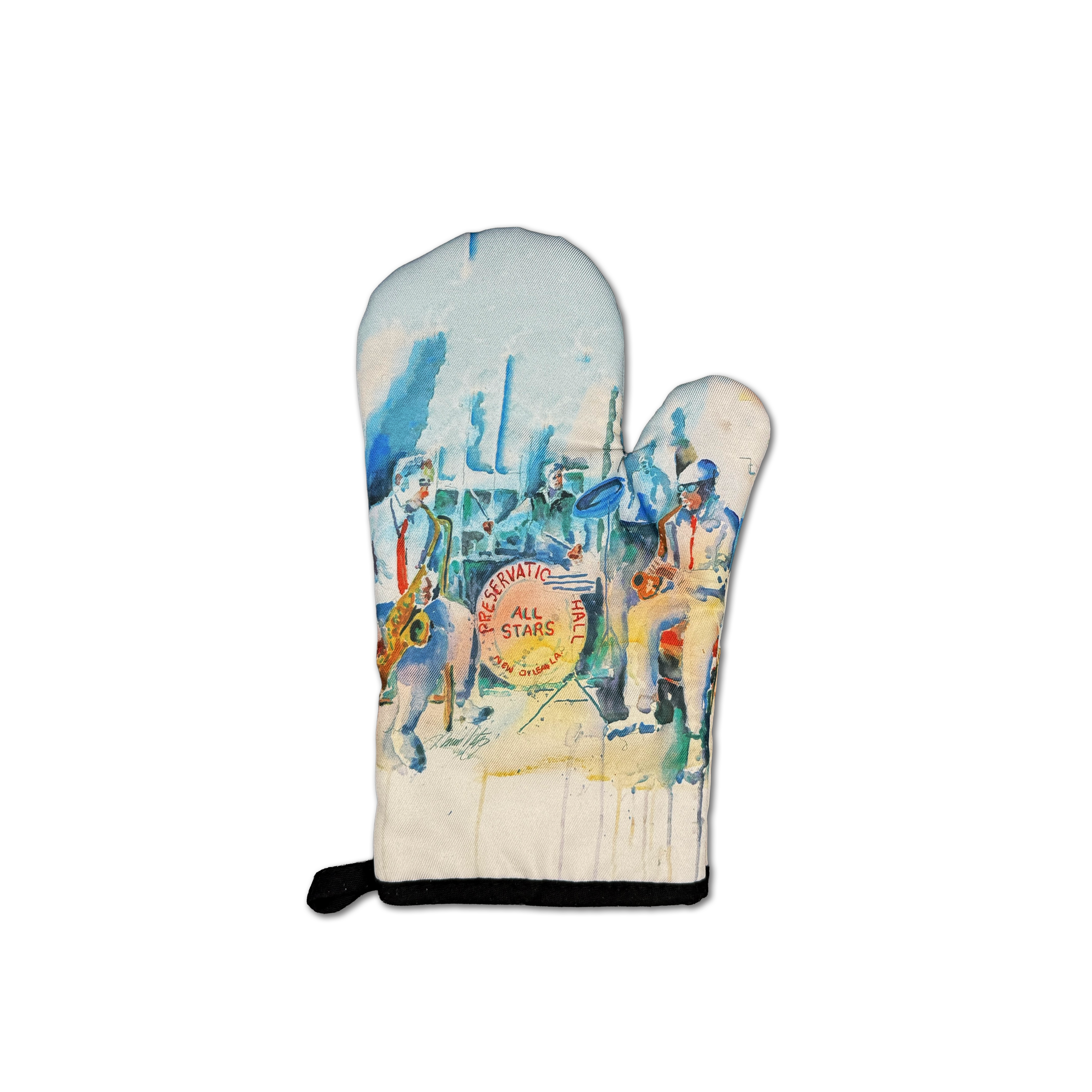 All-Stars Jazz Band Cotton Oven Mitt