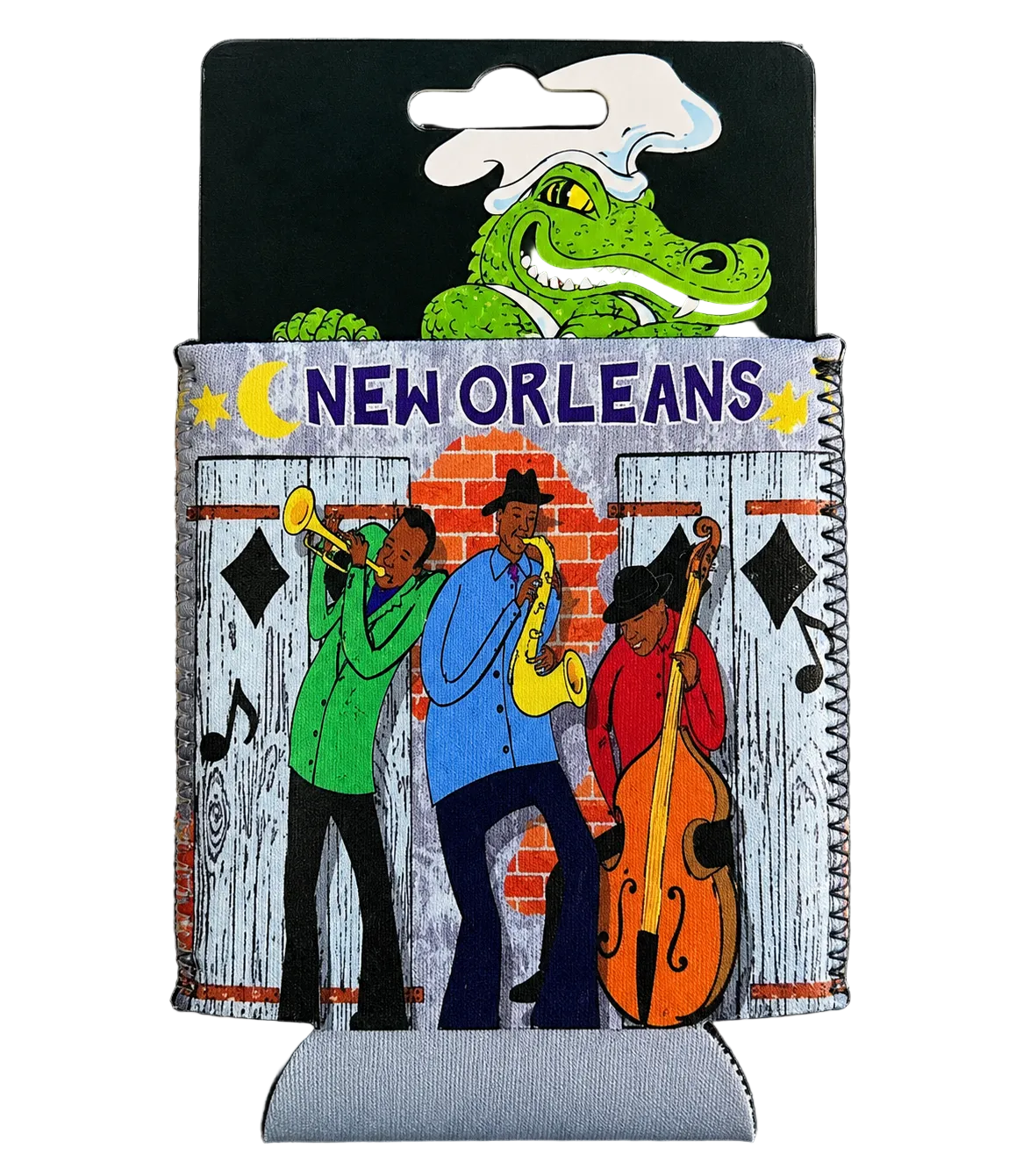 New Orleans Jazz Band Coozie