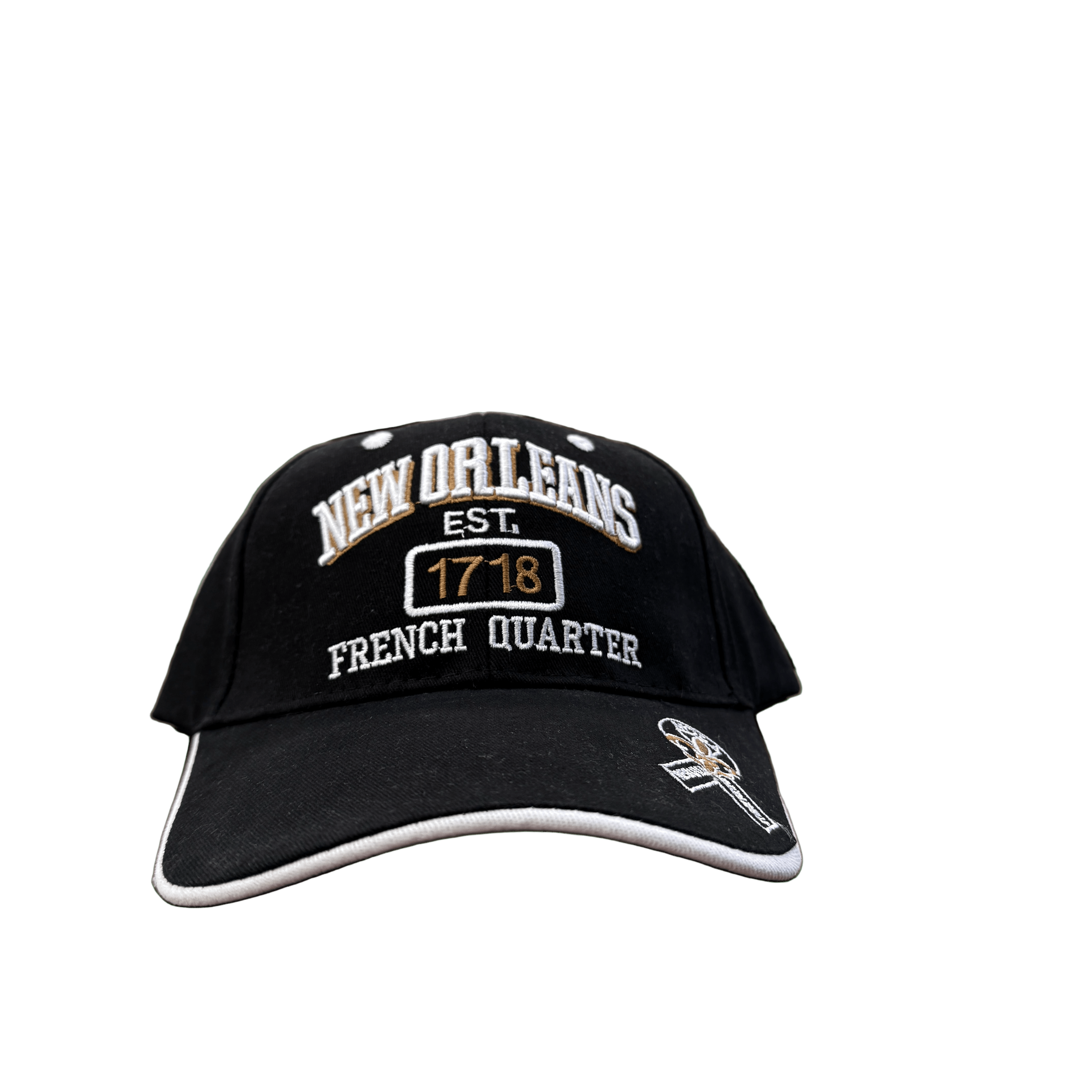 New Orleans Est. 1718 Cap - Black