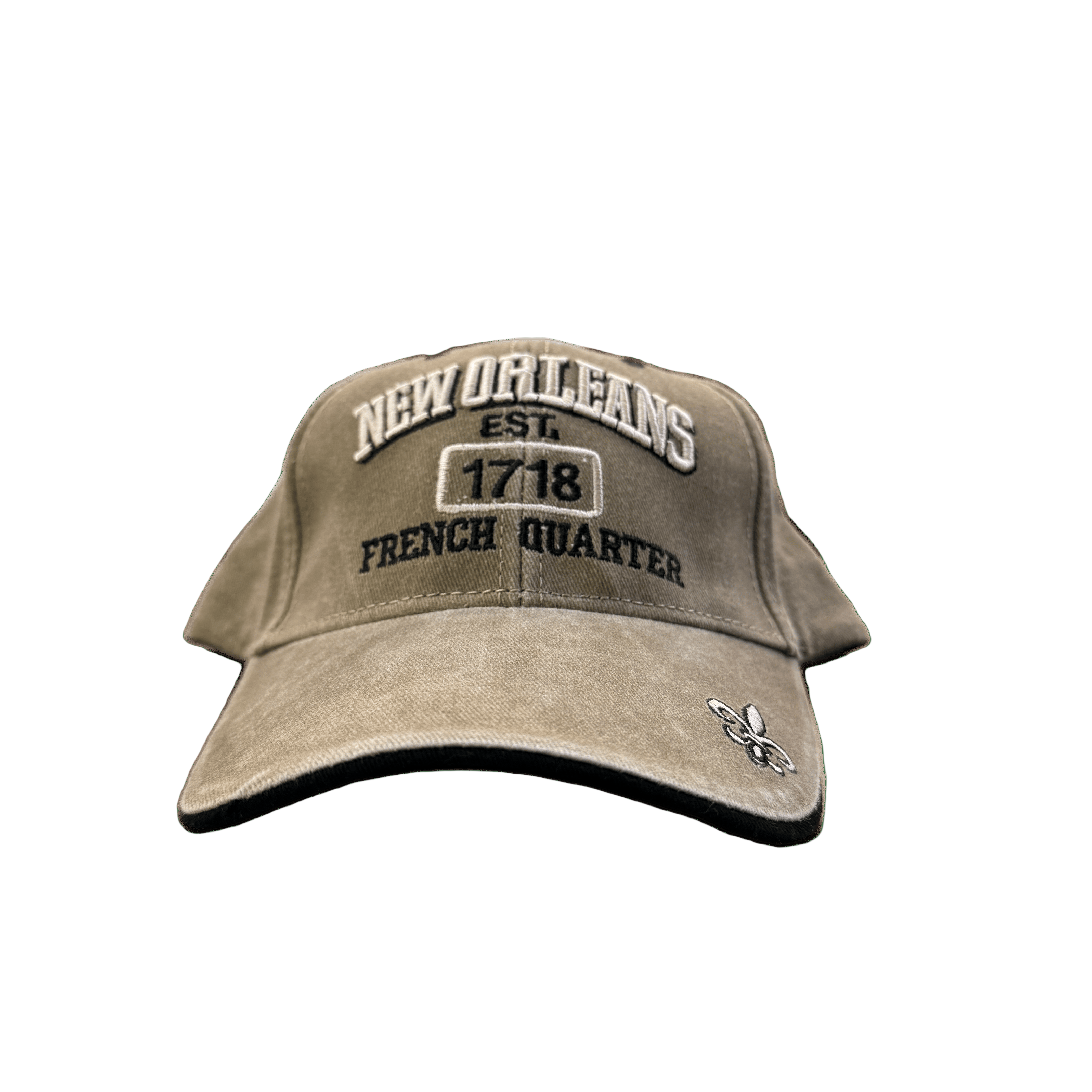 New Orleans Est. 1718 Cap - Khaki