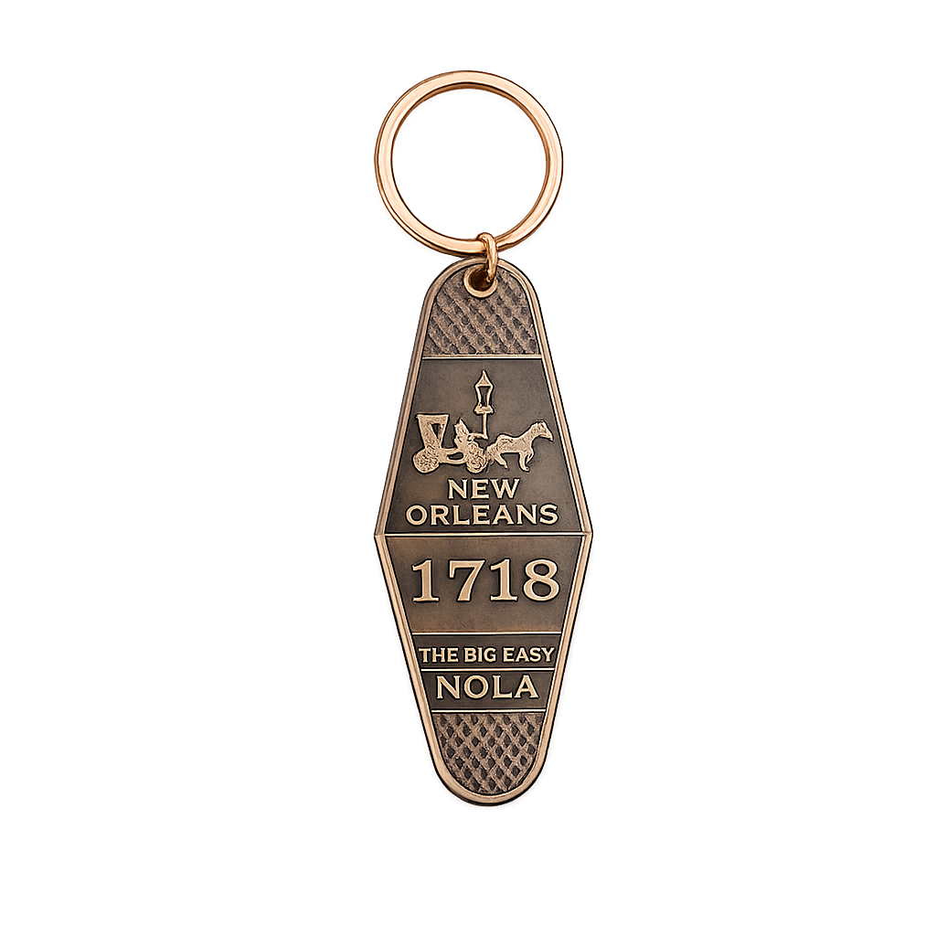 New Orleans 1718 Motel Keychain /191140
