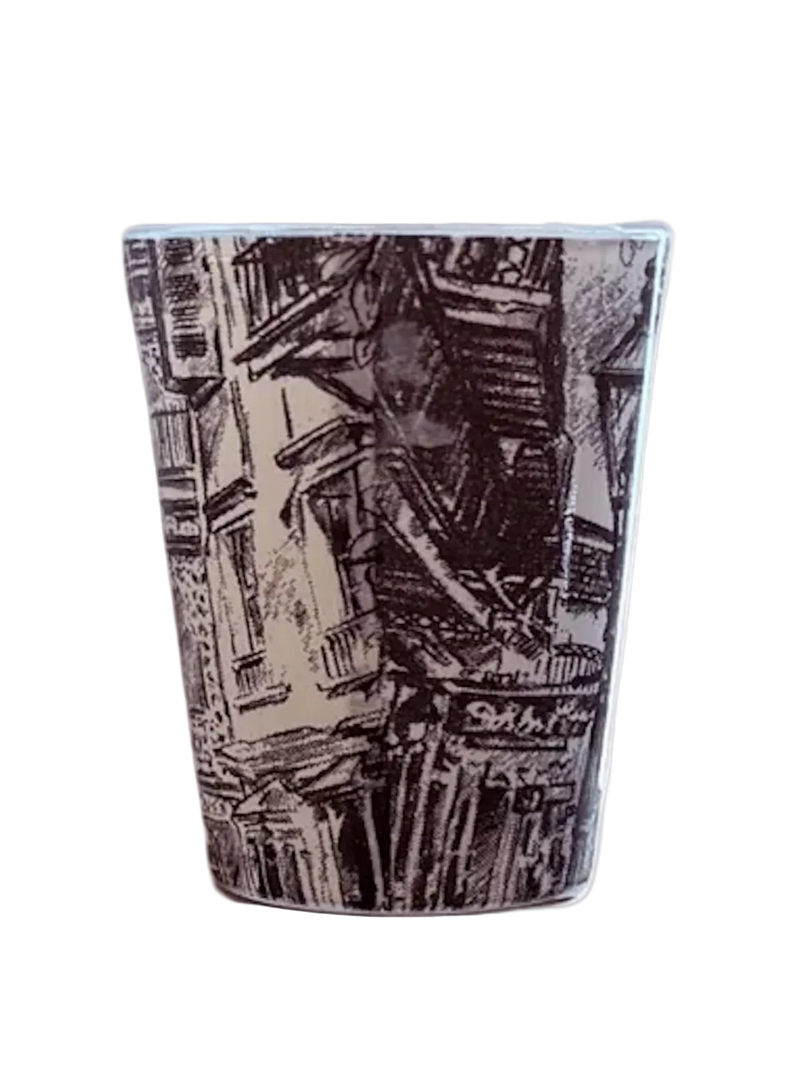 New Orleans French Quarter Street Scene Wrap Shot Glass