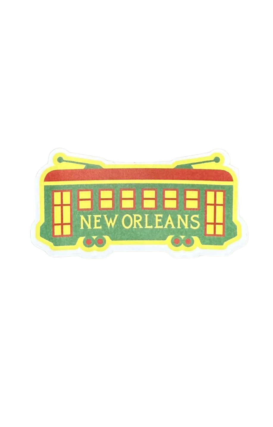 New Orleans Streetcar Sticker