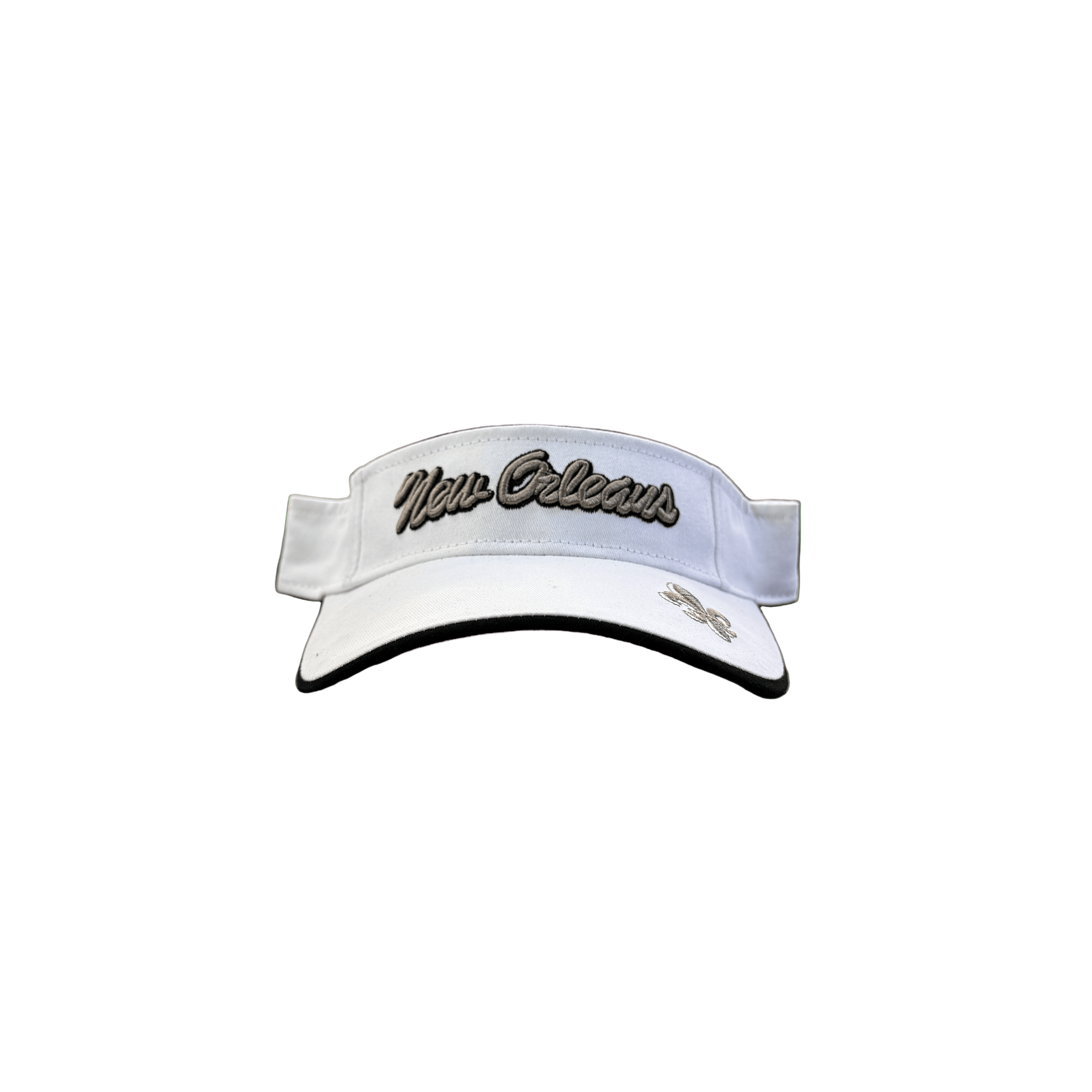 New Orleans Visor - White
