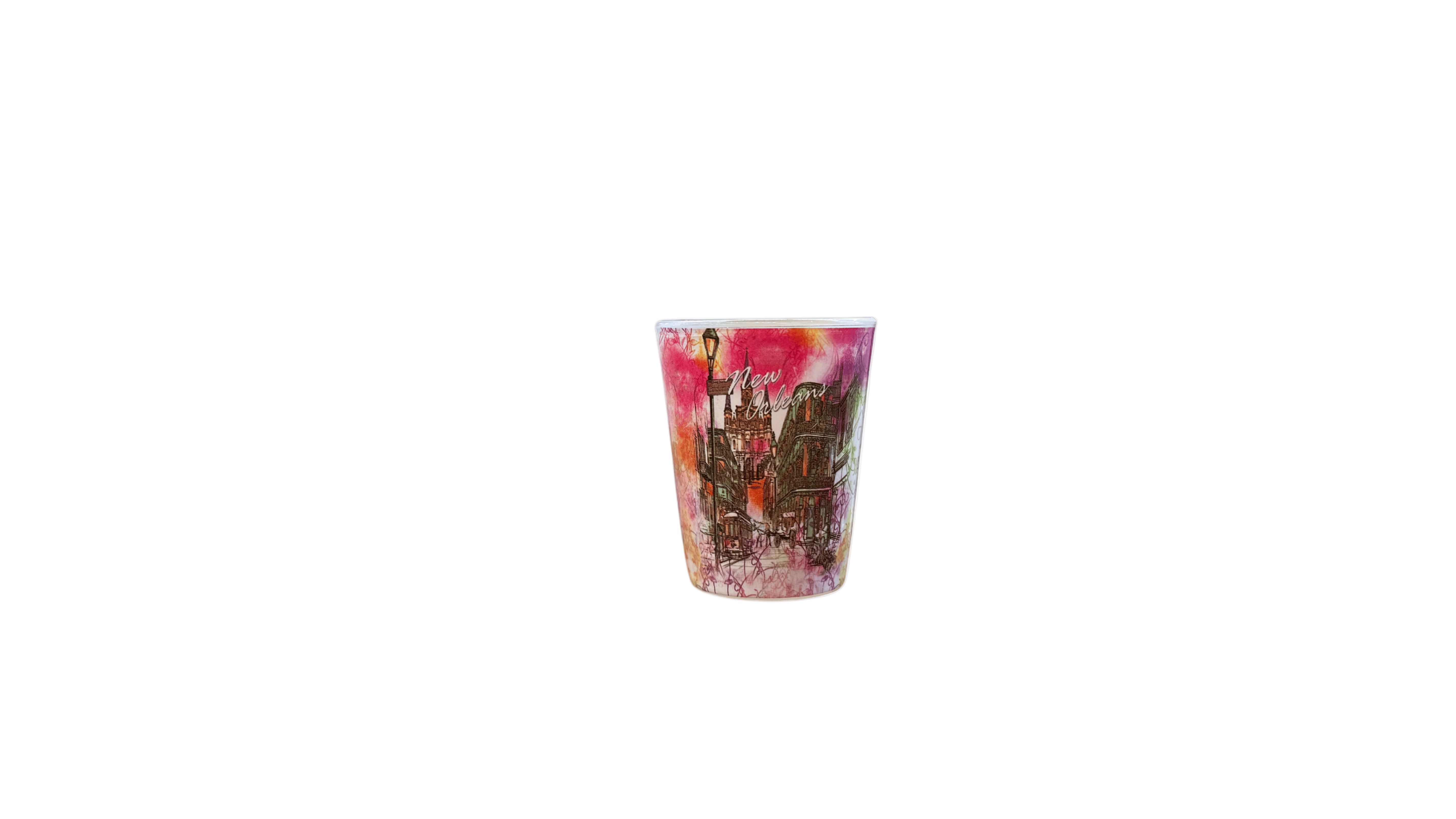 Pink Pastels Shot Glass