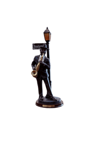 Sax Player 12" Tall