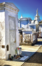 Tomb of Marie Laveau – 4x6" Matted Photograph (Signed Mat)