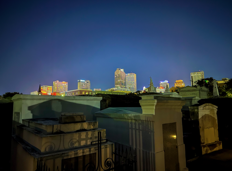 St. Louis No. 1 with Skyline – 4x6" Matted Photograph (Signed Mat)