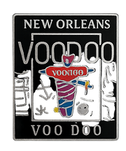 New Orleans Voodoo Doll Lapel Hat Pin