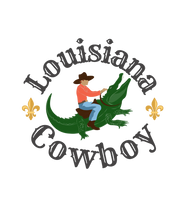 Louisiana Cowboy Sticker