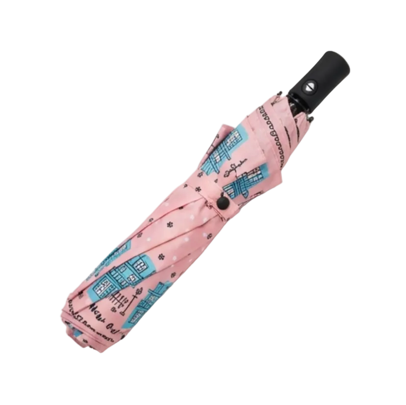 Creole Cottage Pink Umbrella