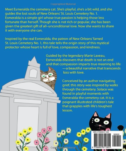 Esmeralda the Cemetery Cat Meets Marie Laveau - A Children's Book