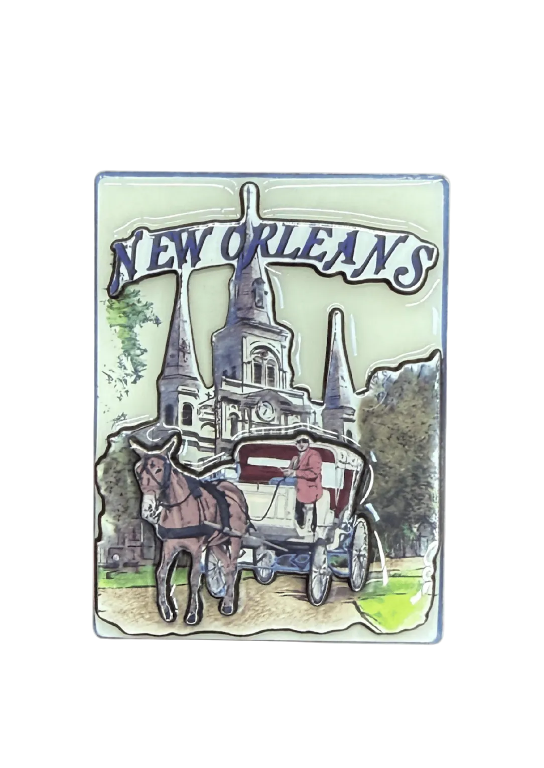 St. Louis Cathedral | Carriage Magnet