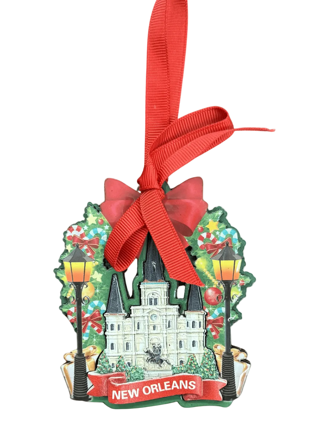 St. Louis Cathedral Ornament/Lamp Posts