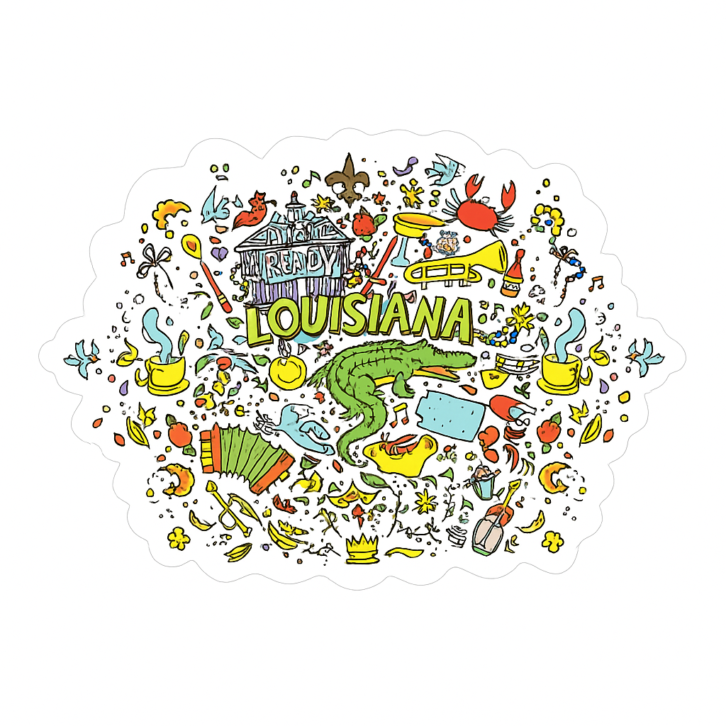 Louisiana Sticker