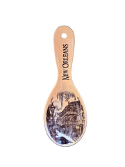 Street Scene Plastic Spoon Rest