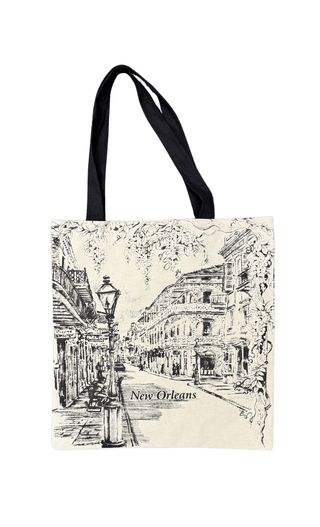 French Quarter Street Scene Tote
