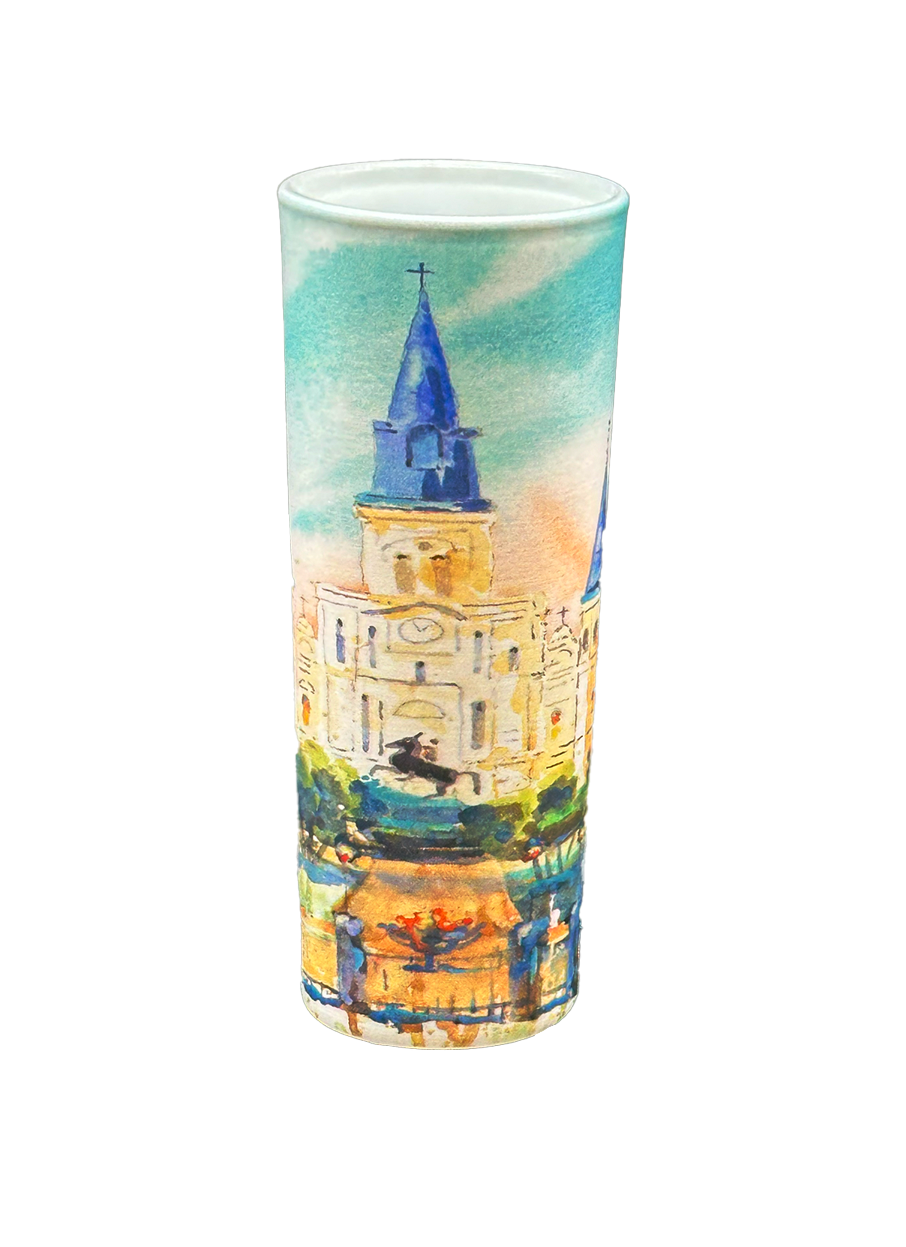 St. Louis Cathedral Tall Shot Glass