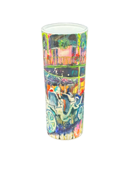Horse and Buggy Tall Shot Glass