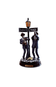 Two Jazz Man Statue