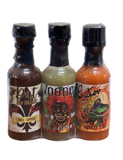 DAT VOODOO GATOR   Louisiana   Hot Sauce Travel Trio Gift Set