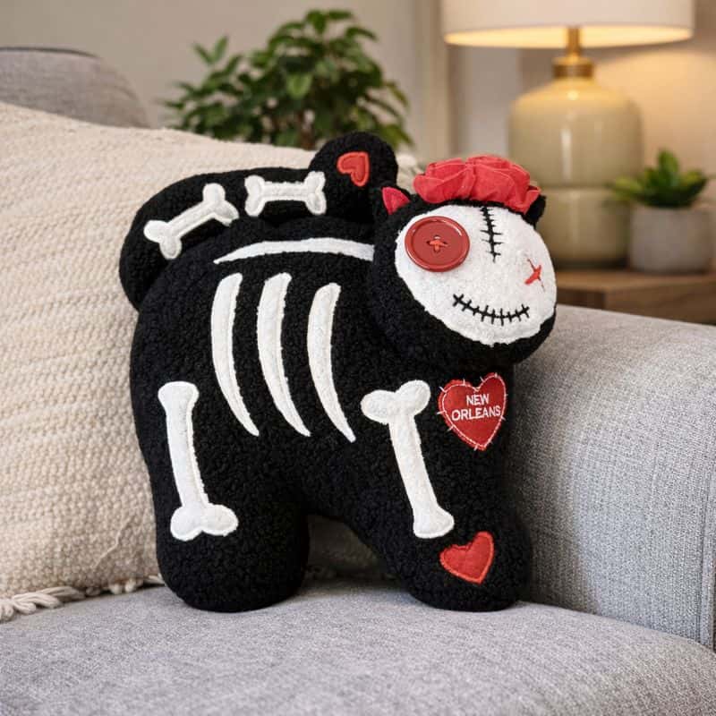 Voodoo Cat Plush Doll 4357