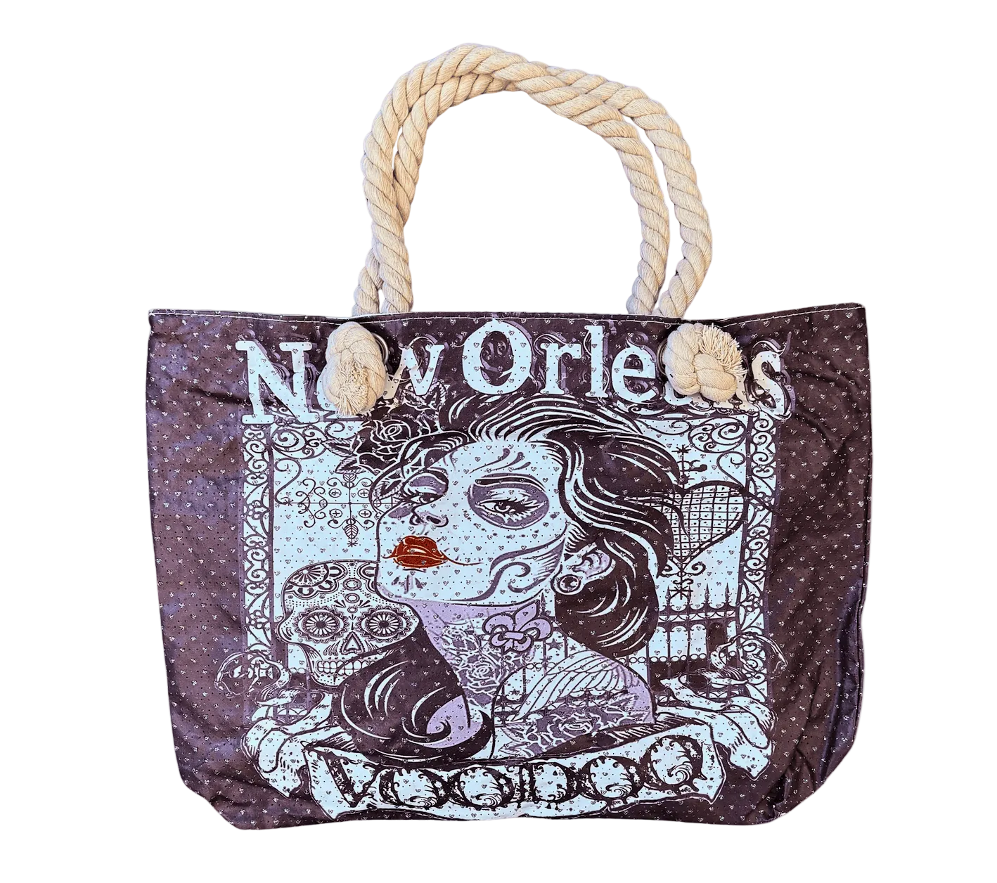 Voodoo Lady Rope Tote