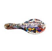 New Orleans Watercolor Spoon Rest