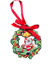 Cajun Santa Ornament
