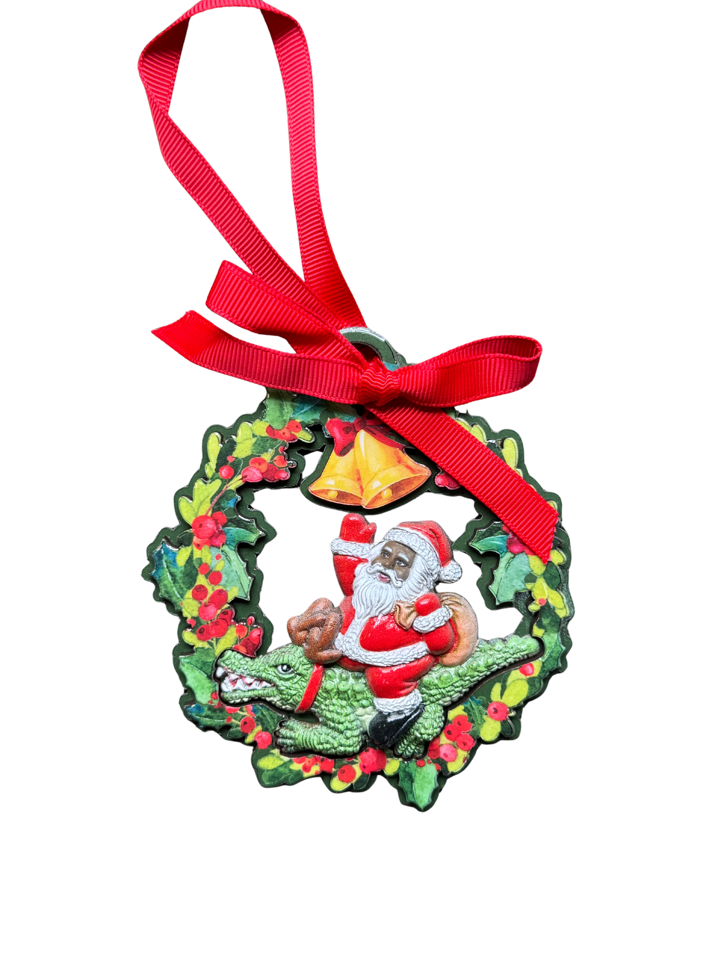 Cajun Santa Ornament
