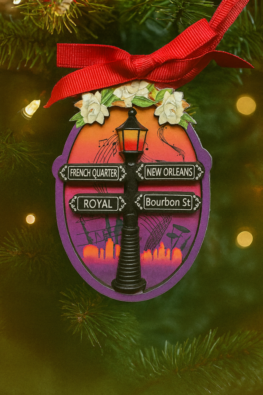 Crossroads of the Crescent City Ornament