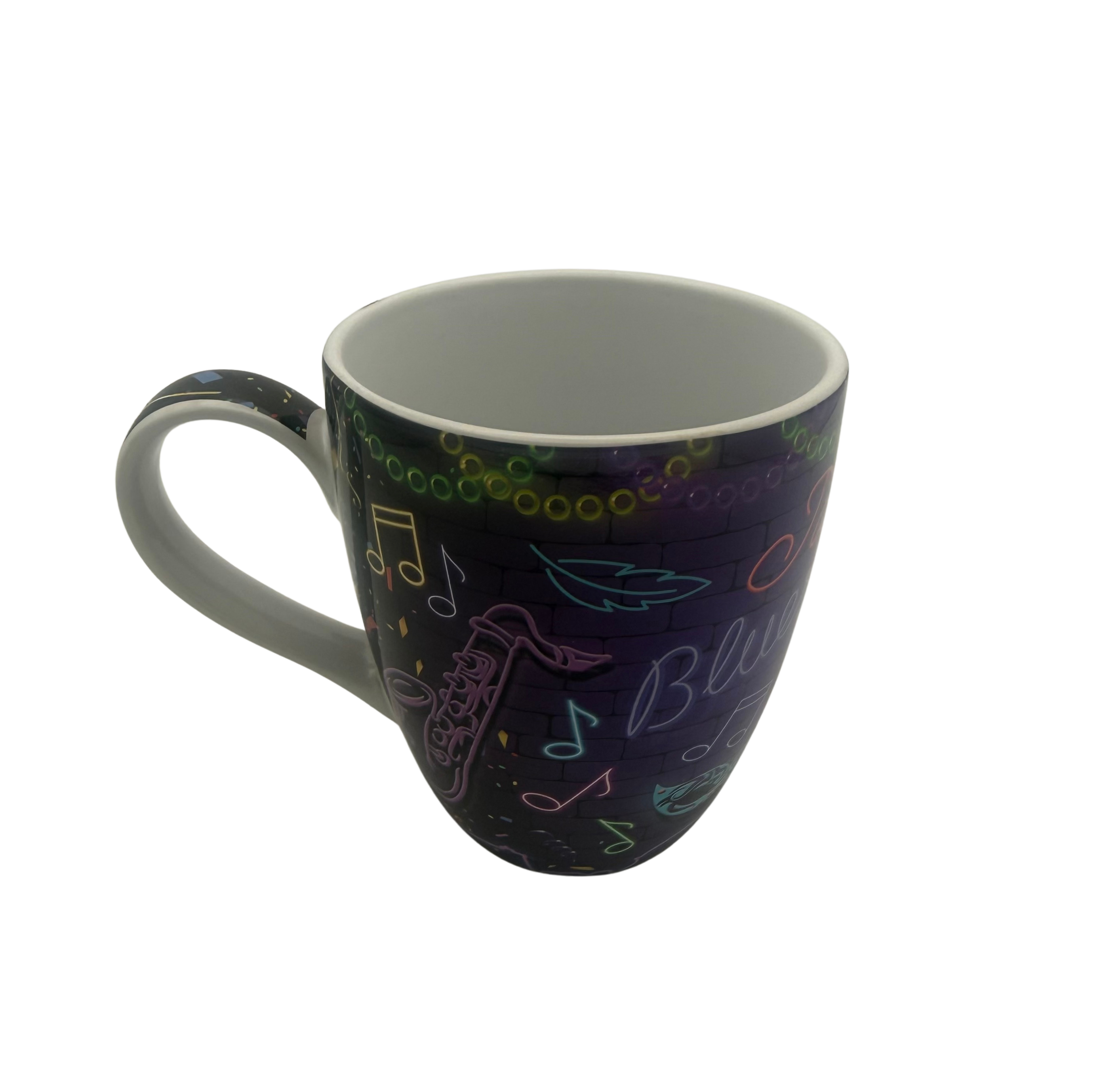 New Orleans Bourbon Street Neon Harbor Mug