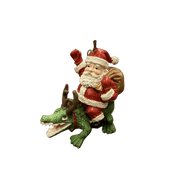 Santa Riding Gator 2